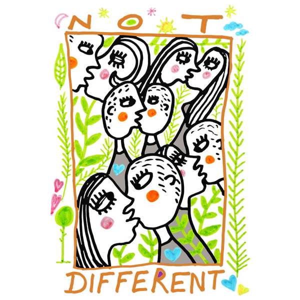 Not different (& kiss kiss kiss)