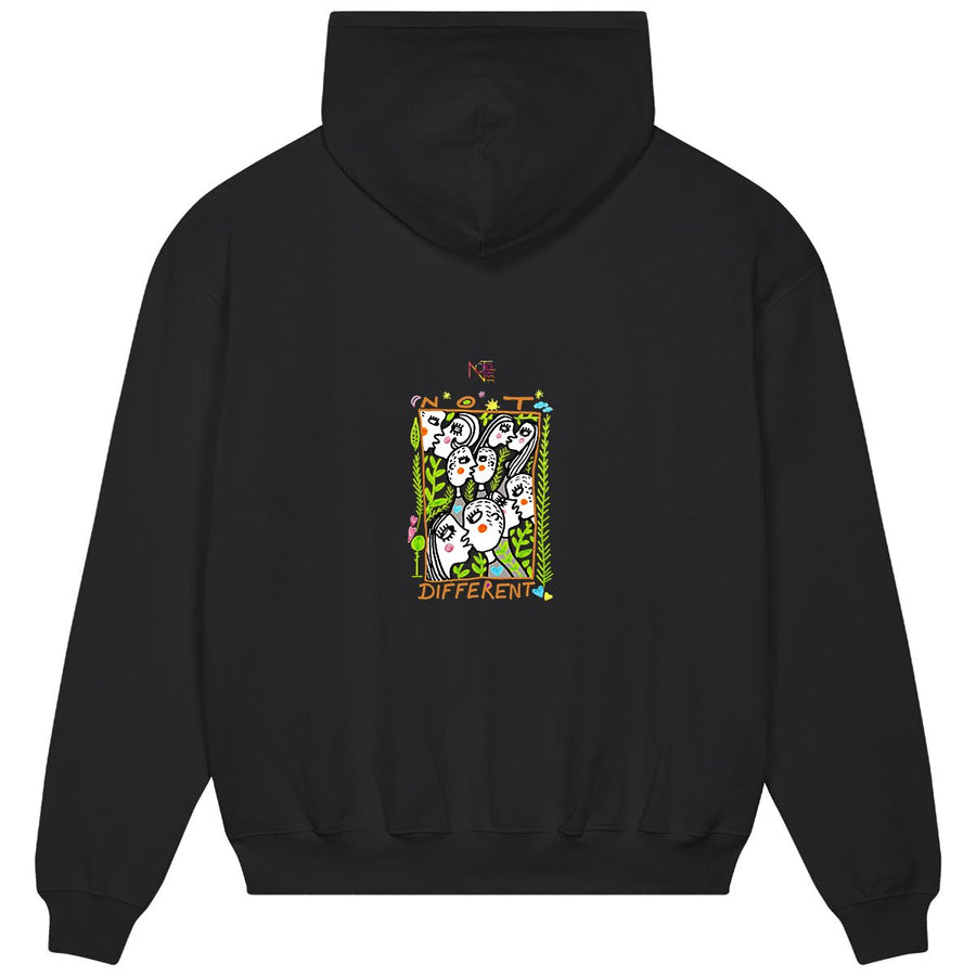 NotDifferent- organic oversized hoodie