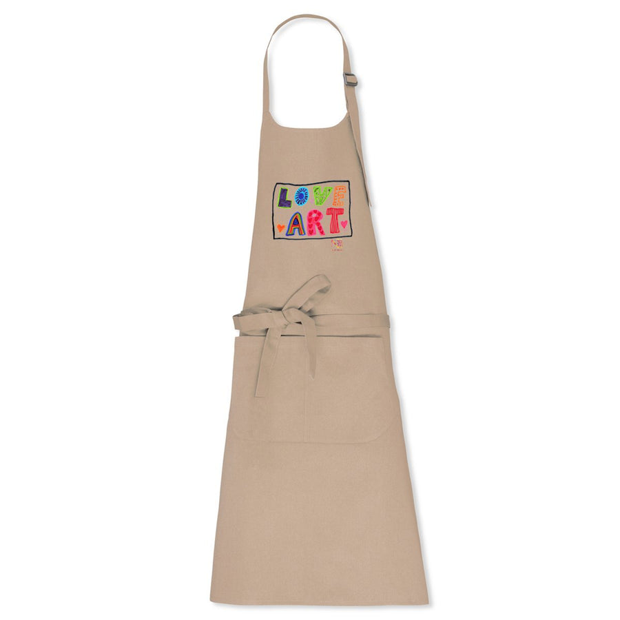 "love art" apron