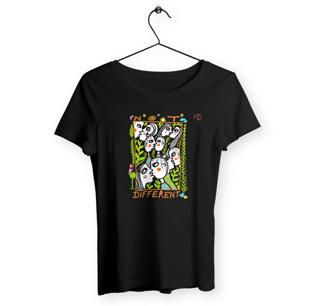 NotDifferent- organic ladies' t-shirt