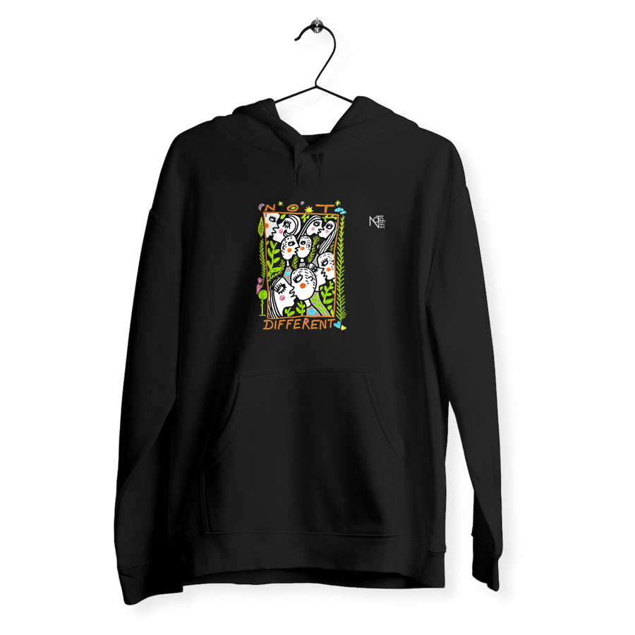 NotDifferent- organic hoodie