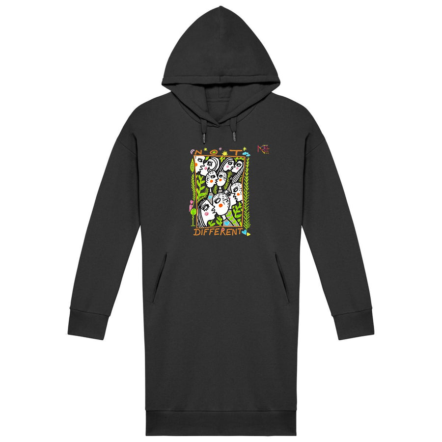 NotDifferent- organic hoodie dress