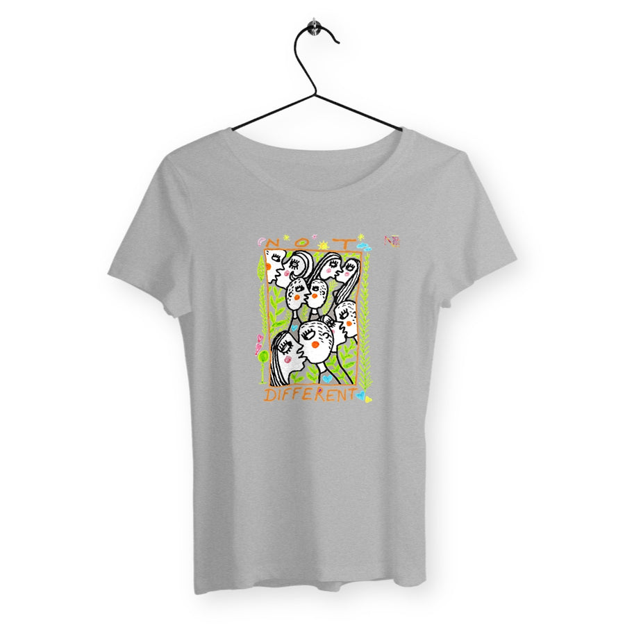 NotDifferent- organic ladies' t-shirt