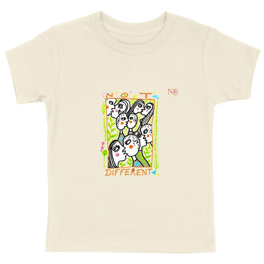 NotDifferent- organic kids t-shirt