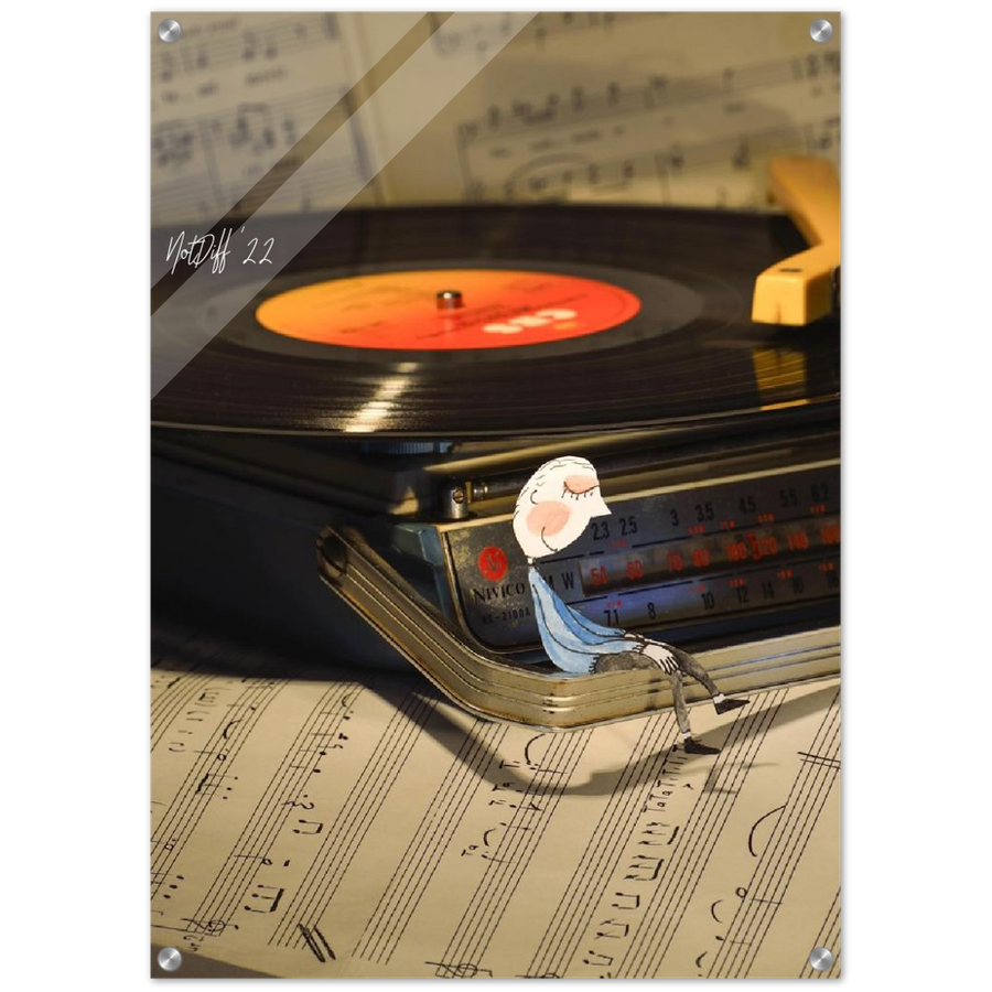 "G major" - Acrylic Print