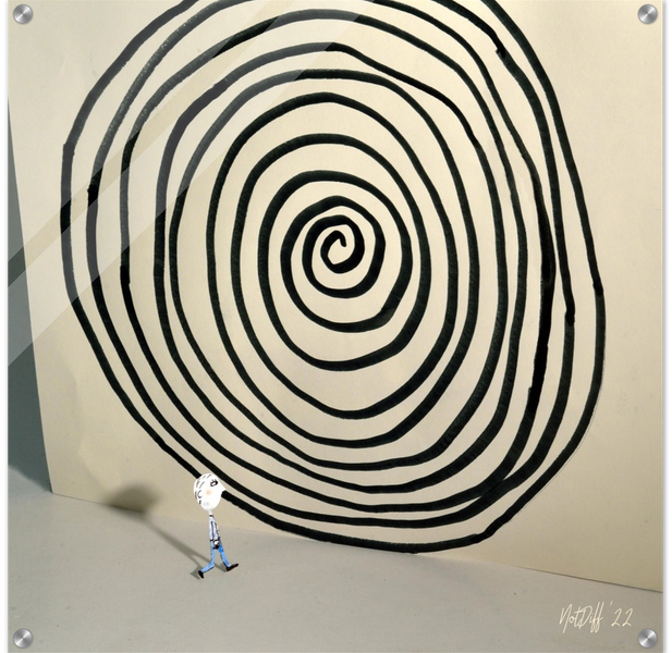"Labyrinth" - Acrylic Print