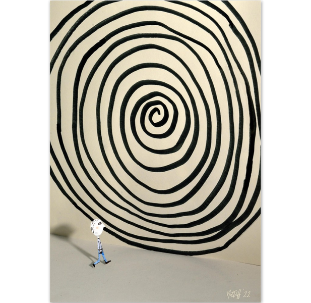Labyrinth in Aluminum